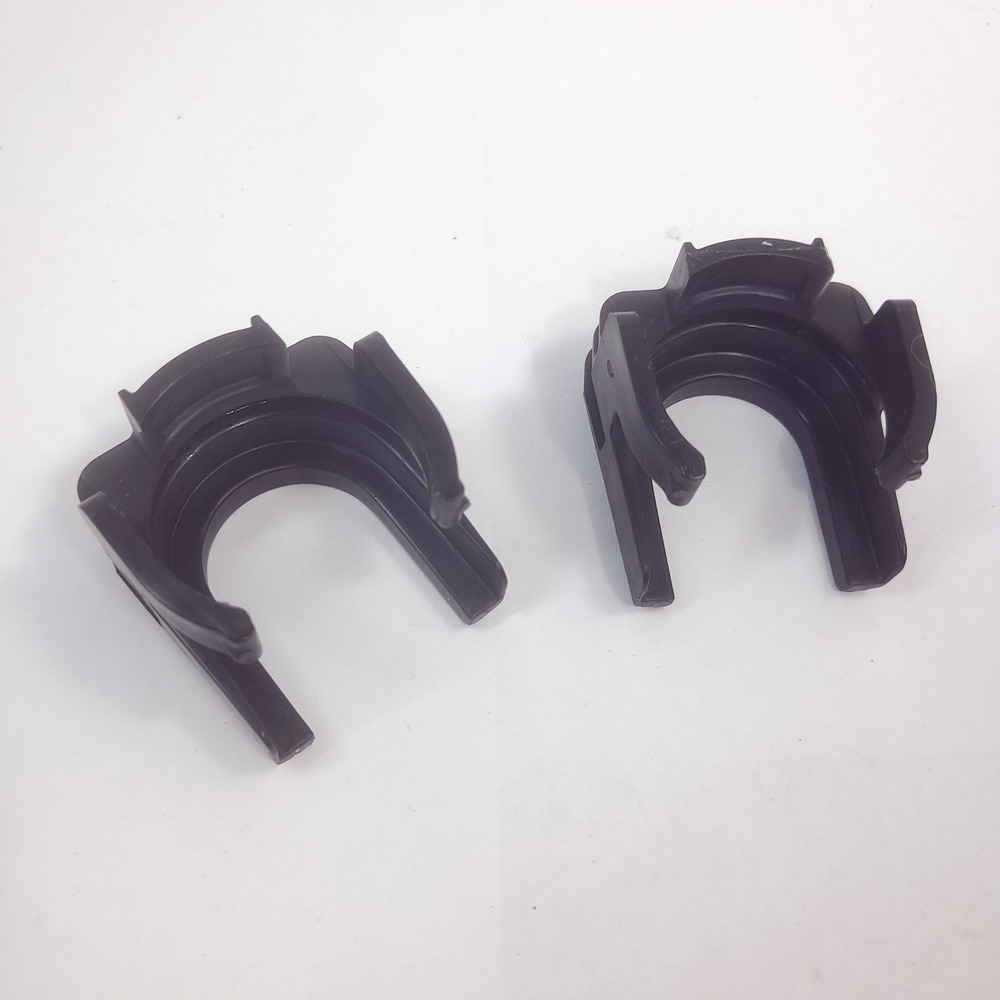 Whirlpool Kitchenaid Dishwasher W11596052 set 2 hose clips mount hold oem part